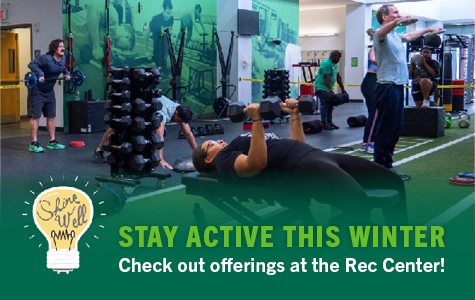 Image of people working out at CSU's rec center